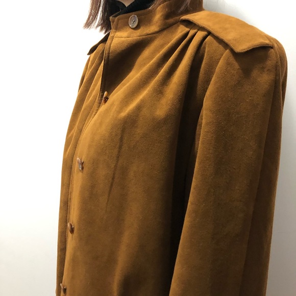 Faux suede jacket - Picture 2 of 5